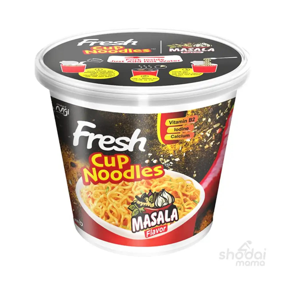 Fresh Noodles In Cup Masala Flavour 40gm